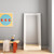 HelloWall 3in X 50ft Stainless Steel Mirror Frame Border Peel and Stick Brushed Metal Molding Trim Silver Metallic Mirror Borders for Bathroom Tile Sticker Waterproof Self Adhesive Wall Trim Decor
