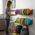 DECORDEEP 2 Pcs Disc Golf Rack Wall Mount, Disc Golf Storage, Disc Golf Wall Hanger, Disc Golf Shelf for Wall, Disc Rack Storage, Wall-Mounted Disc Golf Organizer for Home, Garage