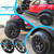ENEKERP 8 inch Golf Cart SS Wheel Covers Hub Caps, Set of 4
