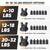 APEXUP Adjustable Weighted Vest, 4-10lb/12-18lb/20-32lb Vest with 6 Ironsand Weights and Large Pocket, Weight Vest for Men Women Strength Training, Running, Walking (12-18lb, Black)