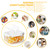 LivLab Mker 10 lb Airtight Flour Storage Container, BPA-Free, White