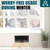 VOISEN Floor Register 4x10, 10 Pack Black Floor Register Vents