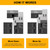 QYZZRS Generator Interlock Kit Compatible with Square D QO