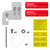QYZZRS Generator Interlock Kit Compatible with Square D QO