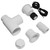 GAGALOR White Color SS1 Float Switch for HVAC Condensate Overflow Safety Sensor Accessories with 3/4 Adaptor