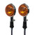 SPNUVR 2Pcs Motorcycle Turn Signal Lights Compatible with Yamaha XV400