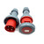 1Set Waterproof Industrial Connector Plug Socket, 4Pin 63A 380V-415V 3P+E 6H IP67 Waterproof IEC60309 Connector Power Connecting Industrial Activity Socket Set for Aviation and Industry