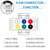6Pin Leer Truck Cap Wiring Harness with Fuse Box Tag for Leer Camper Shell