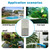 Cotonlake 2 inch Stainless Steel Filter Cover Connected to 2 inch/DN50 PVC Water Pipe, Suction Strainers Used to Remove Debris and Reduce Solid Entry
