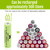 Lightalent Rechargeable Solar AA 600mAh Batteries for Outdoor Solar Lights