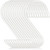 DINGEE 12 Pack 6 Inch S Hooks,Large S Hook Vinyl Coated Heavy Duty S Hook for Hanging, Non Slip S Hanger Closet Hooks, Steel Metal White Rubber S Hooks for Hanging Plants,Clothes,Jeans,Pot Pan Garden