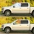 ULROLIT Front Side Window Sun Shade for 2017-2022 Fo-rd F250 F350 Super Duty Accessories 2Dr 4Dr Pickup, Foldable Window Sunshade Sun Visor Protector, Side Window Shades Sun Shield Blocks UV Rays Heat