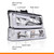 G-PLUS LED Headlights Fit Chevy Avalanche/Silverado 1500 2500 HD 3500 2003-2006 Headlamps,Fit Silverado 1500 2500 3500 Classic 2007 Clear Lens Chrome Housing Clear Reflector,faros delanteros