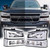 G-PLUS LED Headlights Fit Chevy Avalanche/Silverado 1500 2500 HD 3500 2003-2006 Headlamps,Fit Silverado 1500 2500 3500 Classic 2007 Clear Lens Chrome Housing Clear Reflector,faros delanteros