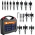 Carbide Hole Saw Kit for Metal TCT Hole Saw Drill Bit Set Hole Cutter Kit for Stainless Steel 14PCS(9/16" to 2-1/8")