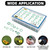 Easily 4 Set Car A/C Valve Core R134a Kit, 9 Sizes Gasket & 36 Sizes O-Ring Kit, AC Compressor Seal, Fuel Line Tool Set