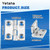 Yetaha 4 Pack 1.5x1.5 Inch Stainless Steel Marine Cast Hinges with Screws