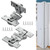 Pisman Bifold Cabinet Door Hinge, 180 Degree Adjustable (2PCS)