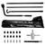 Spare Tire Removal Tool Kit Tire Lug Wrench Fit for Toyota Tacoma Tundra