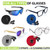 SIGONNA Eyeglasses String Holder Strap Cord - Eyeglass Chain for Men Women - Glasses Lanyard Holders Around Neck - Sports Eye Glass Straps Sunglass Retainer - 5 Cords Dark