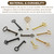 VIDABTE 10-Keys Universal Replacement Skeleton Keys Kit,Skeleton Key Set