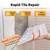 Heavy Duty Tile Adhesive & Repair Glue (10.5oz) – Strong Bonding Kit for Loose Ceramic, Porcelain & Stone – Instant Fix for Hollow Floors & Walls – Easy Squeeze, No-Mess Application