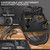 ANDELI Auto Darkening Welding Helmet with Light,with Internal Display