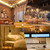 NUODIFAN 4 Pack T45 Dimmable LED Edison Bulbs, Vintage LED Filament Bulbs 4W Equivalent 40W, 110-130V E26 Base 2700K Warm White Light, CRI 90+ Clear Glass Small Bulbs, Great for Home Office Bar.