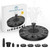 AISITIN 3.5W Solar Bird Bath Fountain Pump with 6 Nozzles & 4 Fixer