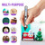 AM ARROWMAX Mini Electric Drill Pen, 13 in 1 with Aluminium case, Rechargeable, 800 RPM, Needle Vise Hand Drill Kit, 10 HSS Bits, DIY, Wood, Jewelry Making (SDS MINI)