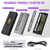 AM ARROWMAX Mini Electric Drill Pen, 13 in 1 with Aluminium case, Rechargeable, 800 RPM, Needle Vise Hand Drill Kit, 10 HSS Bits, DIY, Wood, Jewelry Making (SDS MINI)