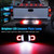 LUDARM LED Plate Light Socket Harness for 99-14 Silverado Sierra 1500-3500
