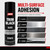LAUCO Trim Black Gloss 13 oz. Automotive Spray Paint Can with Gun - Pack of 6 - Black Car Spray Paint with Gloss Finish - Designed for Plastic, Aluminum, Steel and Stainless Steel 57073