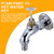 YUEARN 2 Pack 3/8''Hydrant Key, Upgrade Water Key for P1300-PART-13-KEY