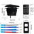 3 Way Maintained Rocker Switch 7Pin ON-Off-ON Rocker Switch Button 12V 20A DPDT Dual Blue LED Toggle Switch with Jumper Wire with Stickers for Automotive Car Marine Boat UTV ATV RV