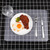 4Pcs Clear Plastic Placemats 15.7x11.8 in Matte Transparent Heat Resistant Washable Table Mats, Clear Table Mat Large Vinyl Placemats Wipeable for Hard Plastic Table Protector,Dining,Kitchen,Crafting