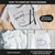 Zenacolor - 5 Black Fabric Markers Permanent for Clothes - Dual Tip