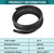 1/4 Inch ID Fuel Line Hose - 10FT Fuel Line with 10PCS Hose Clamps,300PSI High-Pressure Fuel Line for Automotive Fuel Systems Engines (1/4" ID-10Ft)