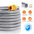 GasSaf 18 FT 1/2" ID Natural Gas Hose with Quick Connect Fitting