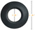 Lorsum 4Pcs Kayak Paddle Drip Rings, Rubber Canoe Paddle Drip Ring, Universal Fit Your Kayak Paddle Shaft, Paddle Accessories Replacement