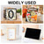 Memorywuu 12 Pack Acrylic Book Stand for Display Adjustable, 4.2in H