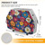 GOODOLD Colorful Blooming Flowers Grill Cover for Outdoor Grill 65 Inch BBQ Grill Cover Heavy Duty Gas Grill Cover Waterproof Barbecue Cover for Weber, Char-Broil, Nexgrill and More