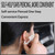 Ear Piercing Kits Disposable Ear Piercing Gun Kits No Pain Easy Use Ear Piercing Gun Kit Tool with Multi-Sized Gold Silver CZ Earring Studs (Silver- Black)