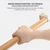 5 FT Modern Aluminum Handrail Set - ADA Compliant Indoor & Outdoor Stair Railing. 1.4" Diameter Grab Bar. Wall-Mounted with 90°Wall Return End. Ideal for Safe Grip，Rust Free(Cherry Wood Grain, 5FT)