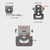 YehVeh 2 Pack Motorcycle Driving Light Mount Bracket Adjustable Stand Holder Plates for Motor Spotlight Headlight Led Auxiliary Pods Light Fog Lights ATV Truck Dirt Bike Off Road SUV Boat