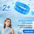 Comfcube Neck Ice Pack Wrap for Cervical Pain and Cooling, 2 Hours Long Lasting Cold Ice Pack for Neck Injuries, Flexible Cold Pack for Hot Weather, Hot Flashes, Surgery, Office Pressure
