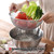 WAGENSTEIGER Stainless Steel Mixing Bowl and 3-Legged Colander Set, Multipurpose Kitchen Basket with Fine Mesh Colander, Salad Mixing Bowl with Strainer, Rinsing Vegetables & Fruits (22cm / 8.66")