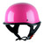1Storm Novelty Motorcycle Half Face Helmet Open German Style DOT Approved: HKY602 Glossy Pink
