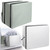 2 Pack Insulation Window Air Conditioner Cover Set, Window AC Unit Covers