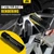 MIKKUPPA 10 Spline Lug Nut Key, Alloy Steel, Black, 2 Pack